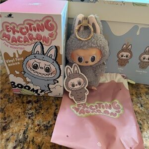 Exciting Macaron “Sesame Bean” labubu from POP MART